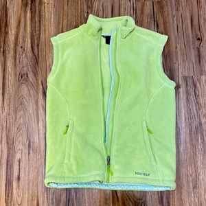 Marmot fleece vest, women’s size medium